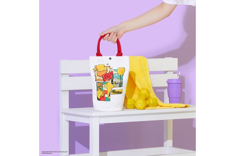 BTS x McDonald's Meal Collaboration Merchandise