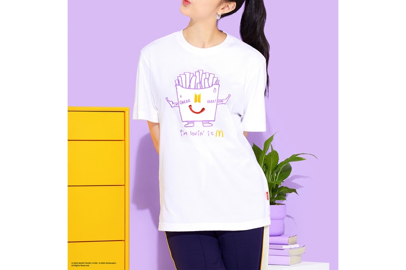 BTS x McDonald's Meal Collaboration Merchandise