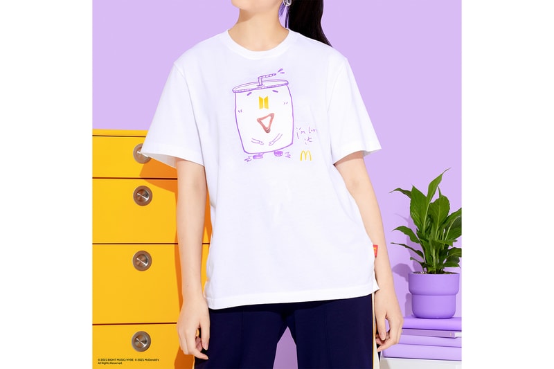 BTS x McDonald's Meal Collaboration Merchandise