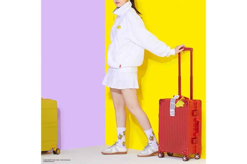 BTS x McDonald's Meal Collaboration Merchandise