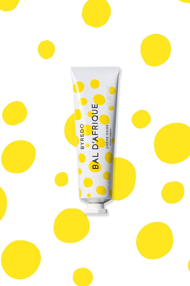 Byredo Launches Three New Collector's Edition Hand Creams Red Yellow Blue