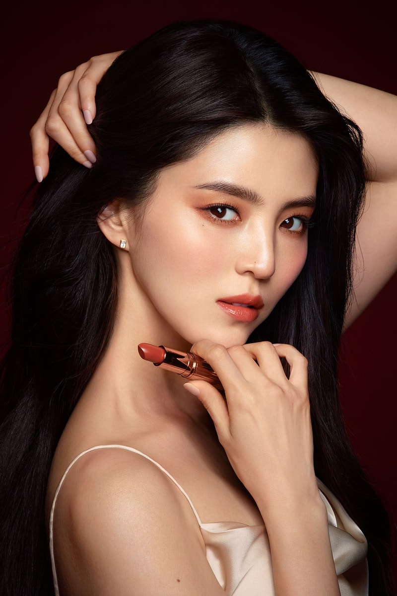 charlotte tilbury han sohee first south korean celebrity muse campaigns lotte gfr launch info