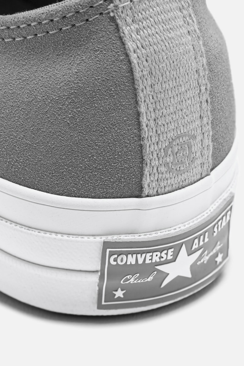 CLOT x Converse Chuck 70 Hi and Ox Collaboration Sneakers Paloma Gray White
