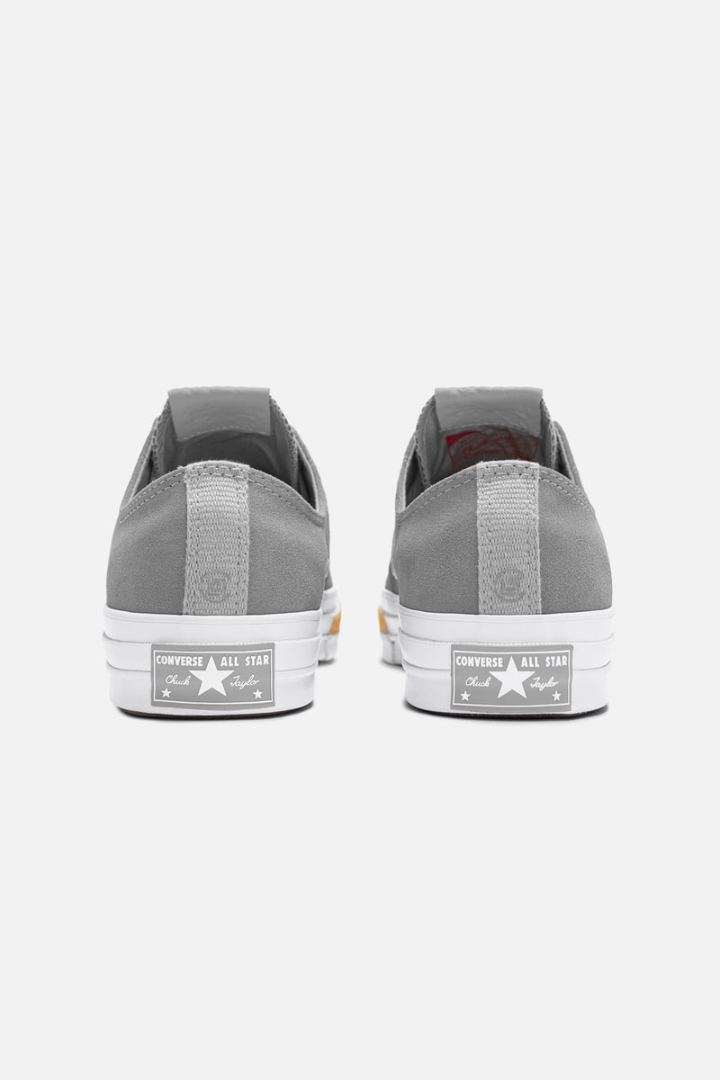 CLOT x Converse Chuck 70 Hi and Ox Collaboration Sneakers Paloma Gray White