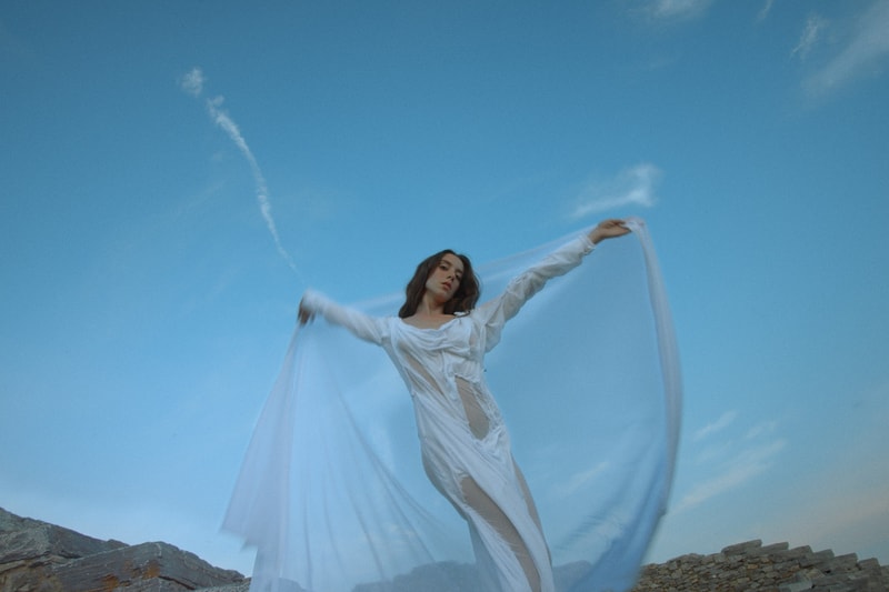 Di Petsa Bridal "Wet Brides" Campaign and Short Film Greek Dresses Weddings