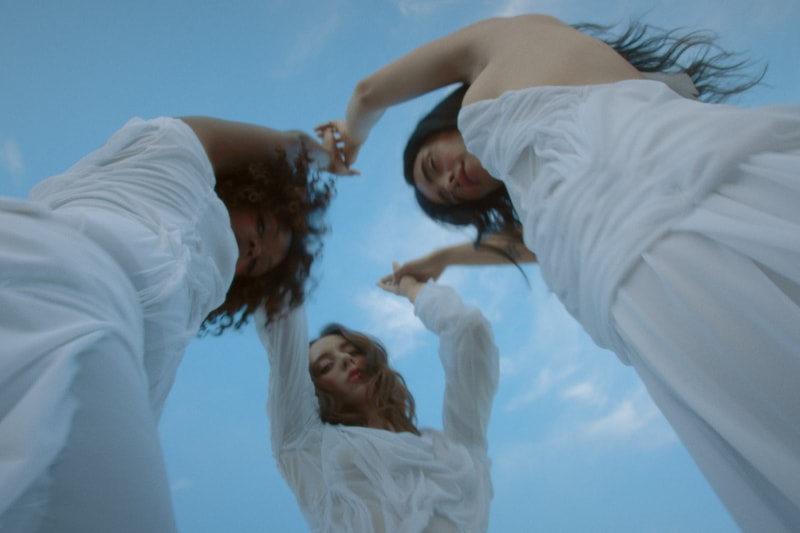 Di Petsa Bridal "Wet Brides" Campaign and Short Film Greek Dresses Weddings