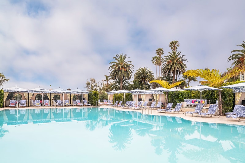 dioriviera capsule collection rosewood miramar beach pop-up store montecito pool luxury resort
