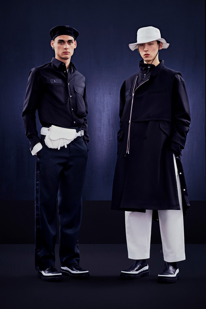 Dior x sacai Launches First Collaboration Kim Jones Chitose Abe Menswear Collection 2021
