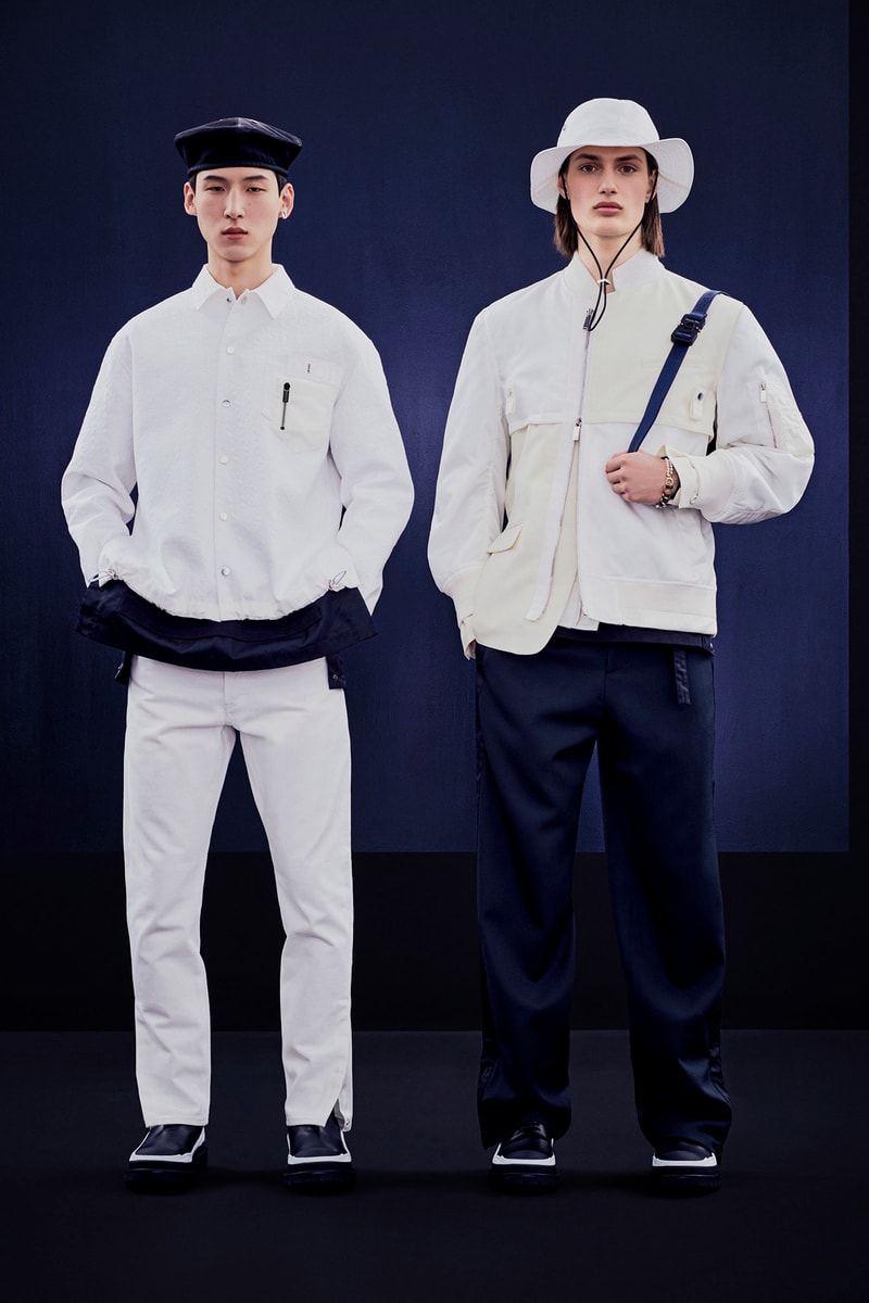 Dior x sacai Launches First Collaboration Kim Jones Chitose Abe Menswear Collection 2021
