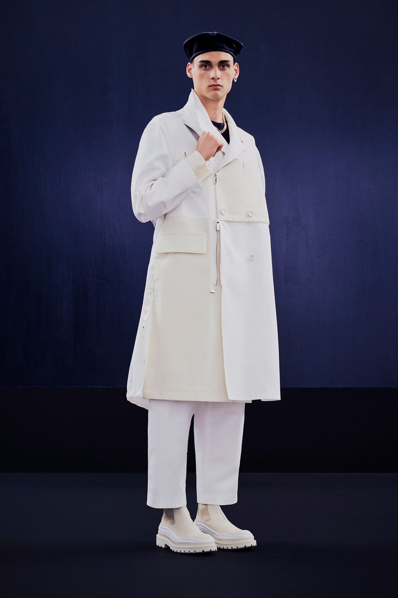 Dior x sacai Launches First Collaboration Kim Jones Chitose Abe Menswear Collection 2021