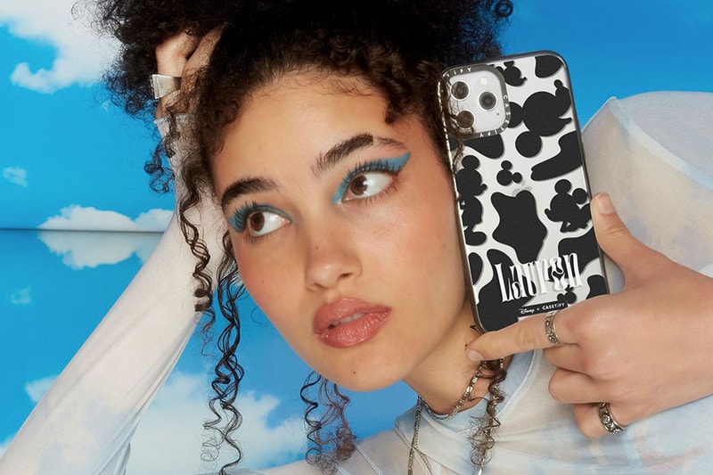 disney casetify mickey mouse collaboration iphone cases cow print