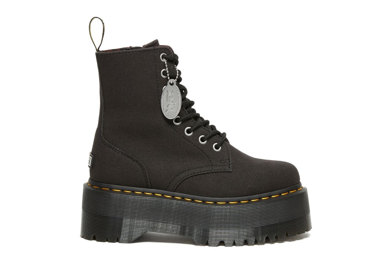 dr martens x-girl collaboration jadon max boots details
