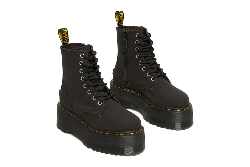 dr martens x-girl collaboration jadon max boots details