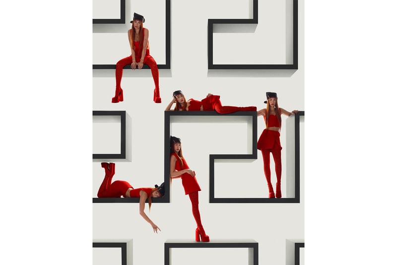 Dua Lipa Versace Fall/Winter 2021 Campaign