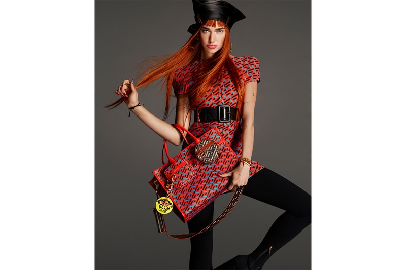 Dua Lipa Versace Fall/Winter 2021 Campaign