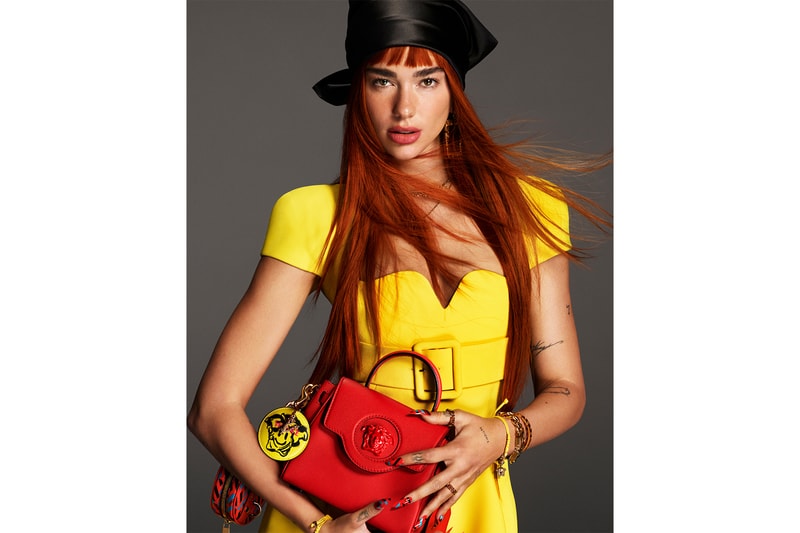 Dua Lipa Versace Fall/Winter 2021 Campaign