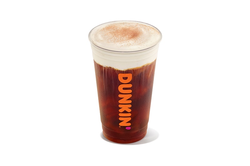 Dunkin Smoked Vanilla Cold Brew with Sweet Cold Foam