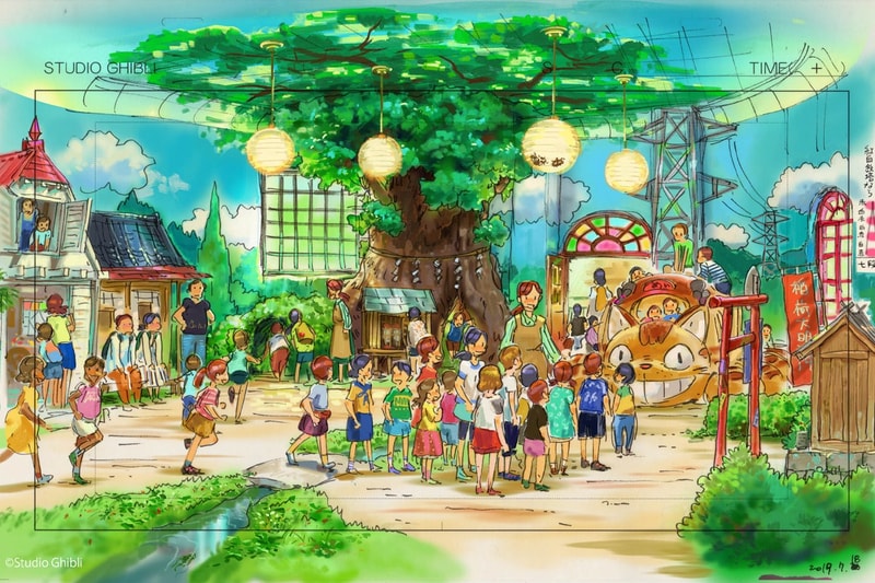studio ghibli theme park my neighbor totoro nagoya japan teaser opening info 