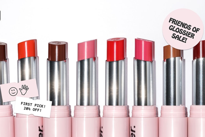 Friends of Glossier 20% Off Sale Announcement Weekend Mid-Year Lipstick Beauty Skincare Makeup