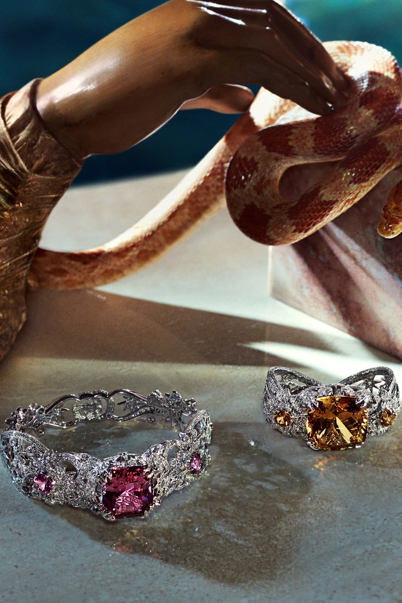 Gucci High Jewelry Hortus Deliciarum Collection 2021 Silver Jewels Diamonds Jodie Turner-Smith Alessandro Michele