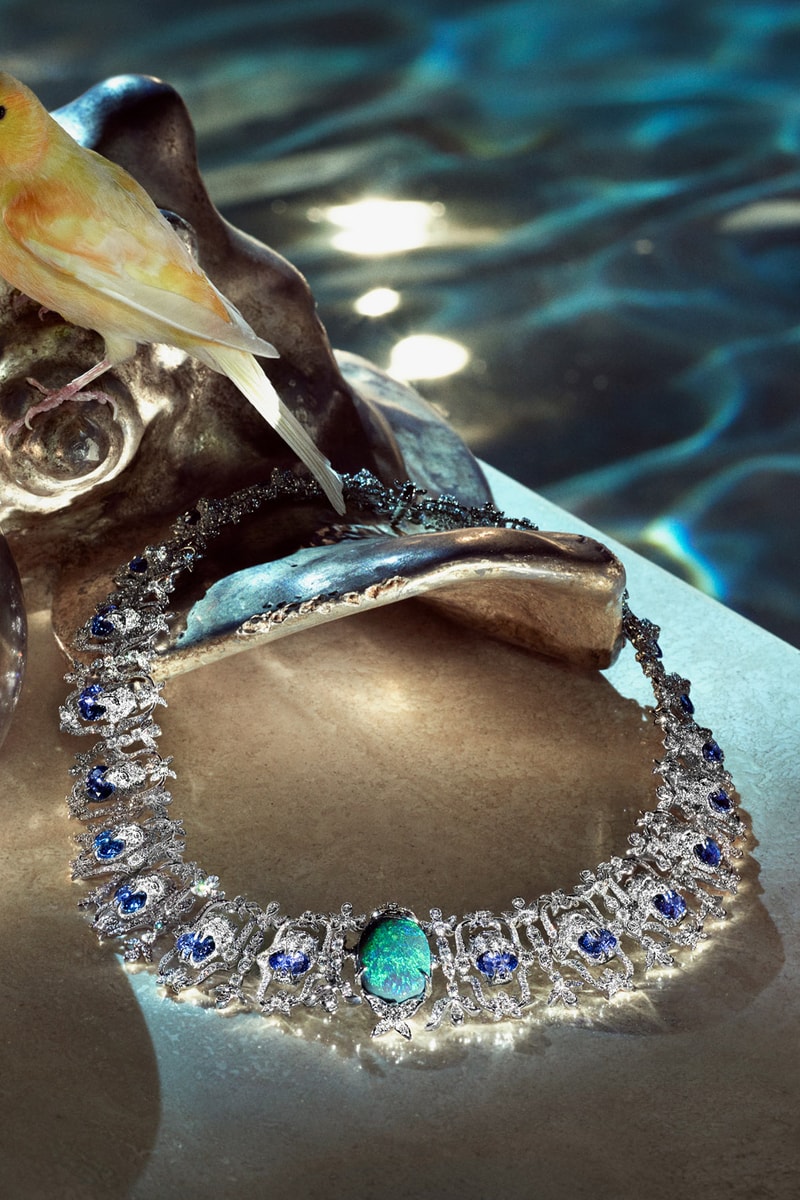 Gucci High Jewelry Hortus Deliciarum Collection 2021 Silver Jewels Diamonds Jodie Turner-Smith Alessandro Michele