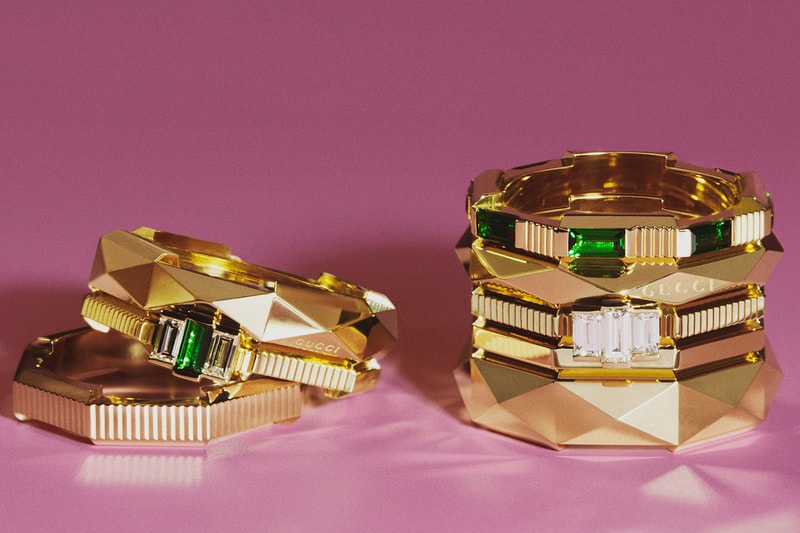 Gucci Link to Love Gender-Neutral Jewelry Collection Rings Bracelets Necklaces Earrings