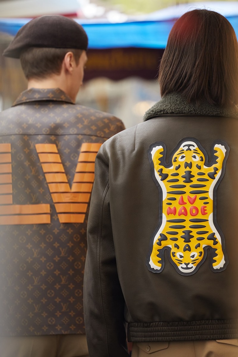 NIGO x Louis Vuitton LV Collaboration Collection Pre-Spring 2022 Virgil Abloh Human Made Lookbook