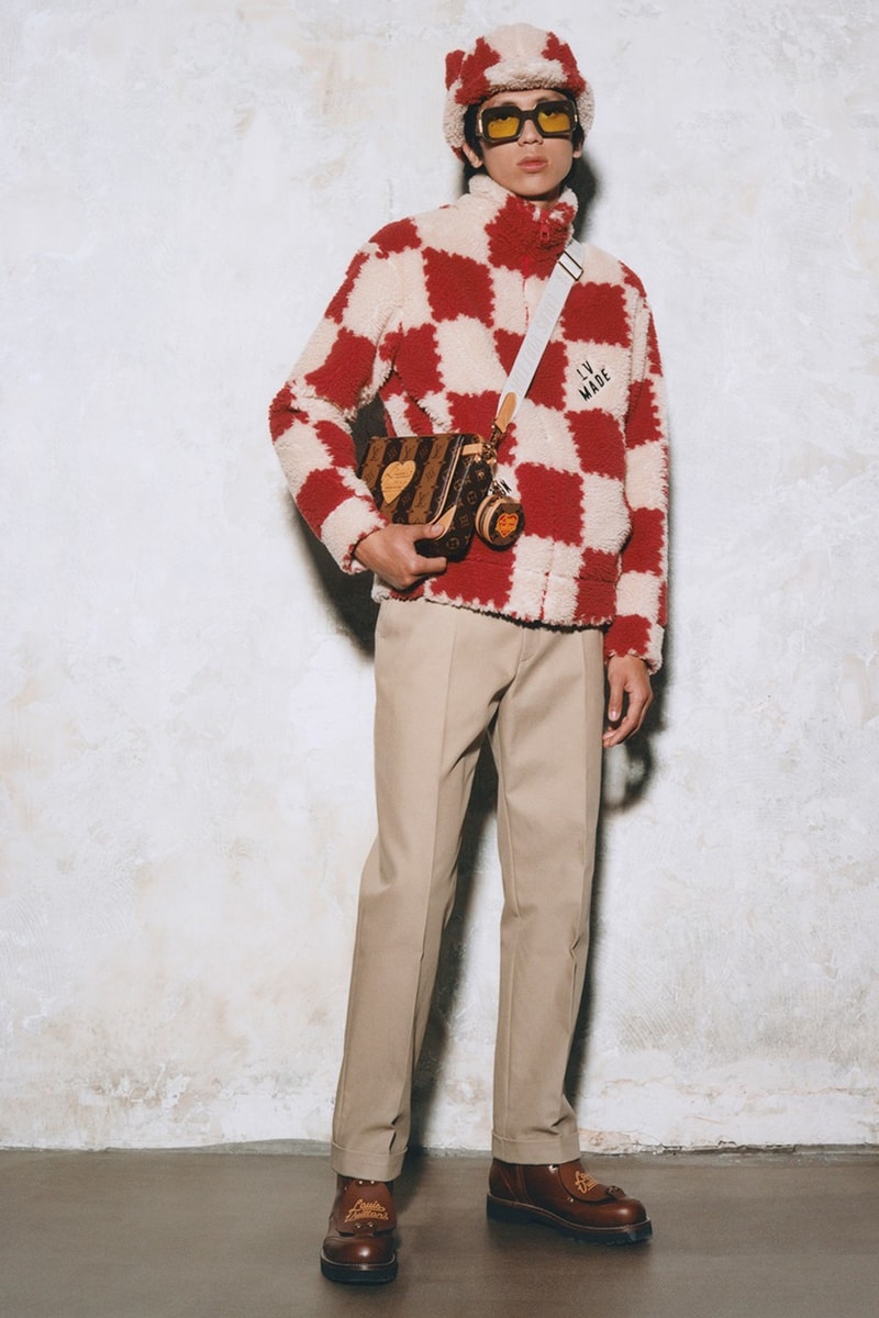 NIGO x Louis Vuitton LV Collaboration Collection Pre-Spring 2022 Virgil Abloh Human Made Lookbook