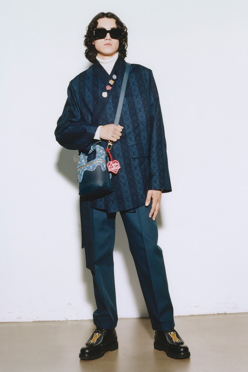 NIGO x Louis Vuitton LV Collaboration Collection Pre-Spring 2022 Virgil Abloh Human Made Lookbook