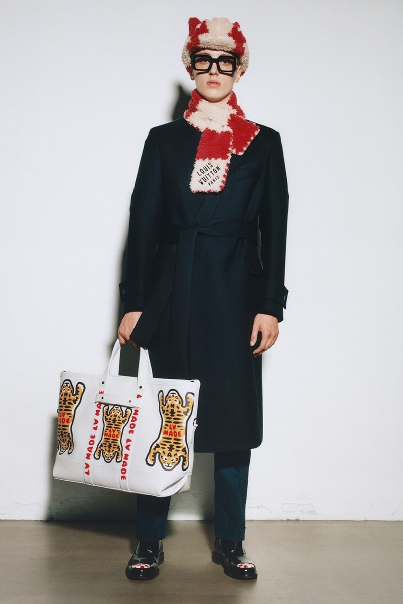 NIGO x Louis Vuitton LV Collaboration Collection Pre-Spring 2022 Virgil Abloh Human Made Lookbook