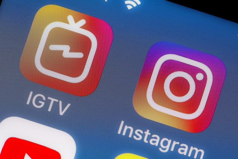 Instagram IGTV Logo App Phone Screen
