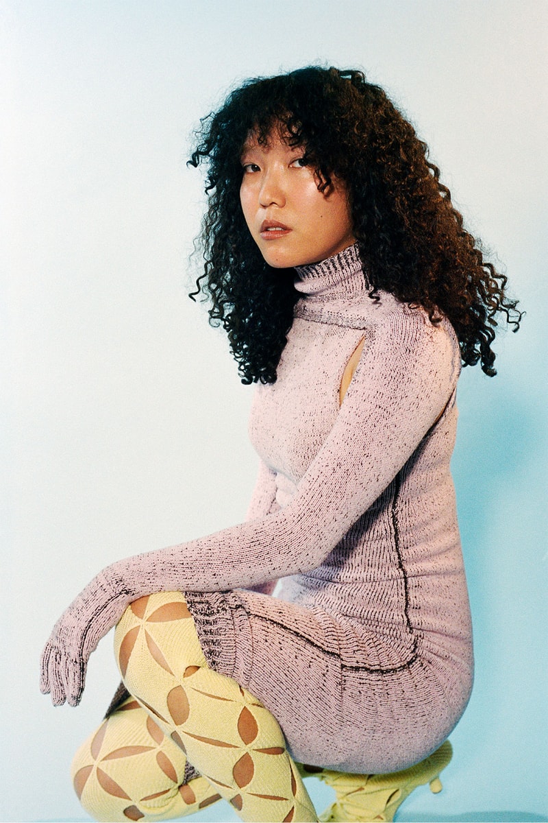 isa boulder fall 2021 knitwear collection sweater dress