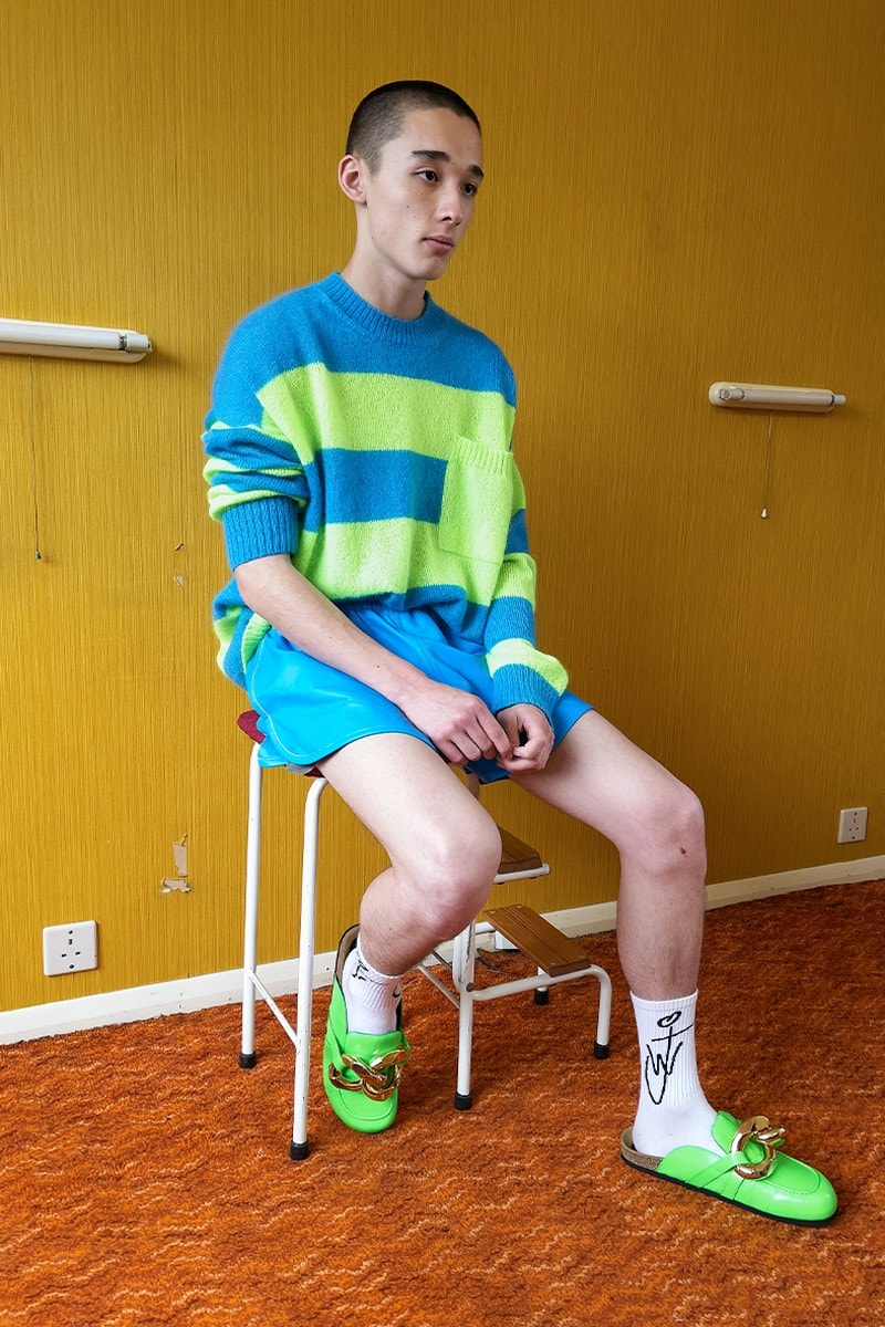 JW Anderson Men's SS22 Women's RE22 Collection Looks Tank Tops Bags Sweater Pants Shirt