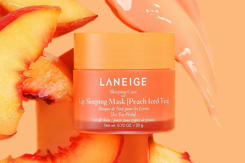 Laneige's Popular Lip Sleeping Mask Arrives in "Peach Iced Tea"