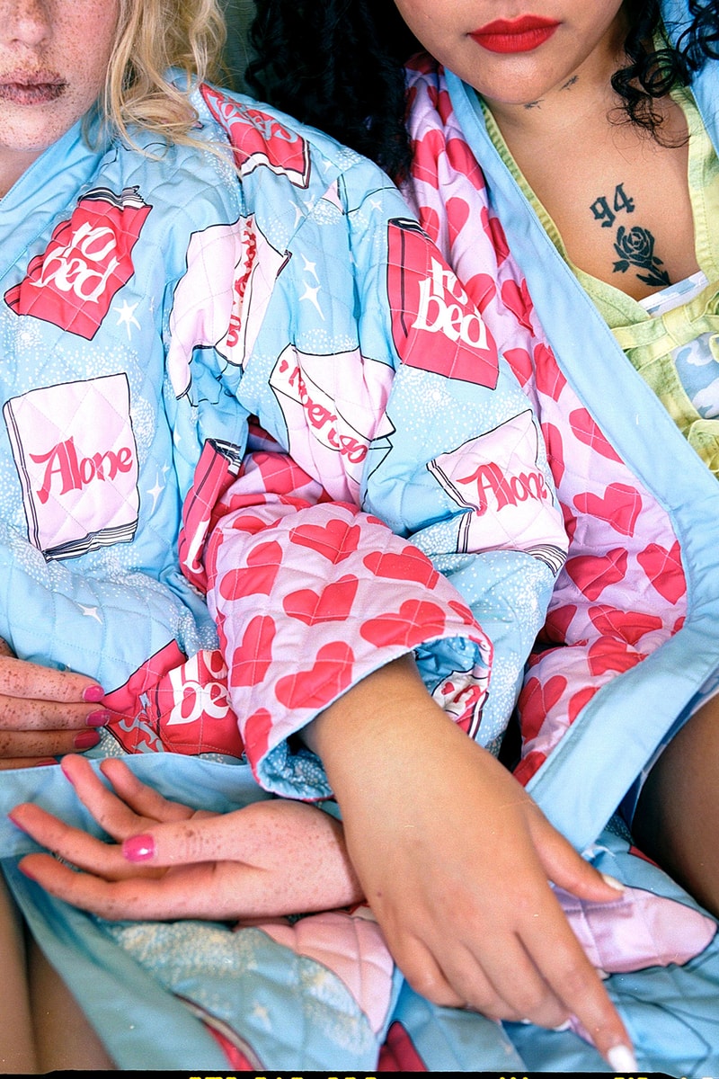 Laura Callaghan Lazy Oaf Book Lovers Never go to Bed Alone Collaboration Apparel Jacket