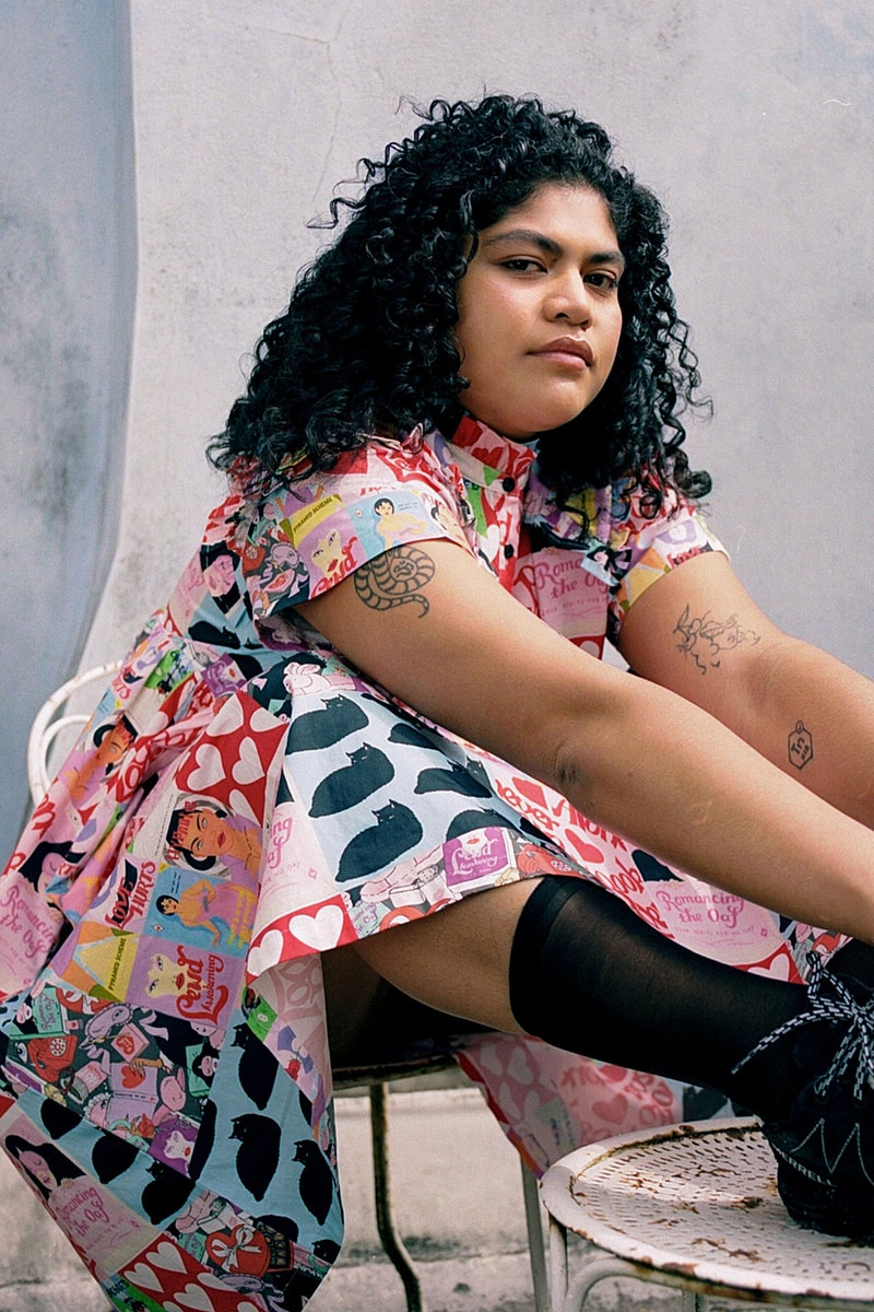 Laura Callaghan Lazy Oaf Book Lovers Never go to Bed Alone Collaboration Apparel Dress