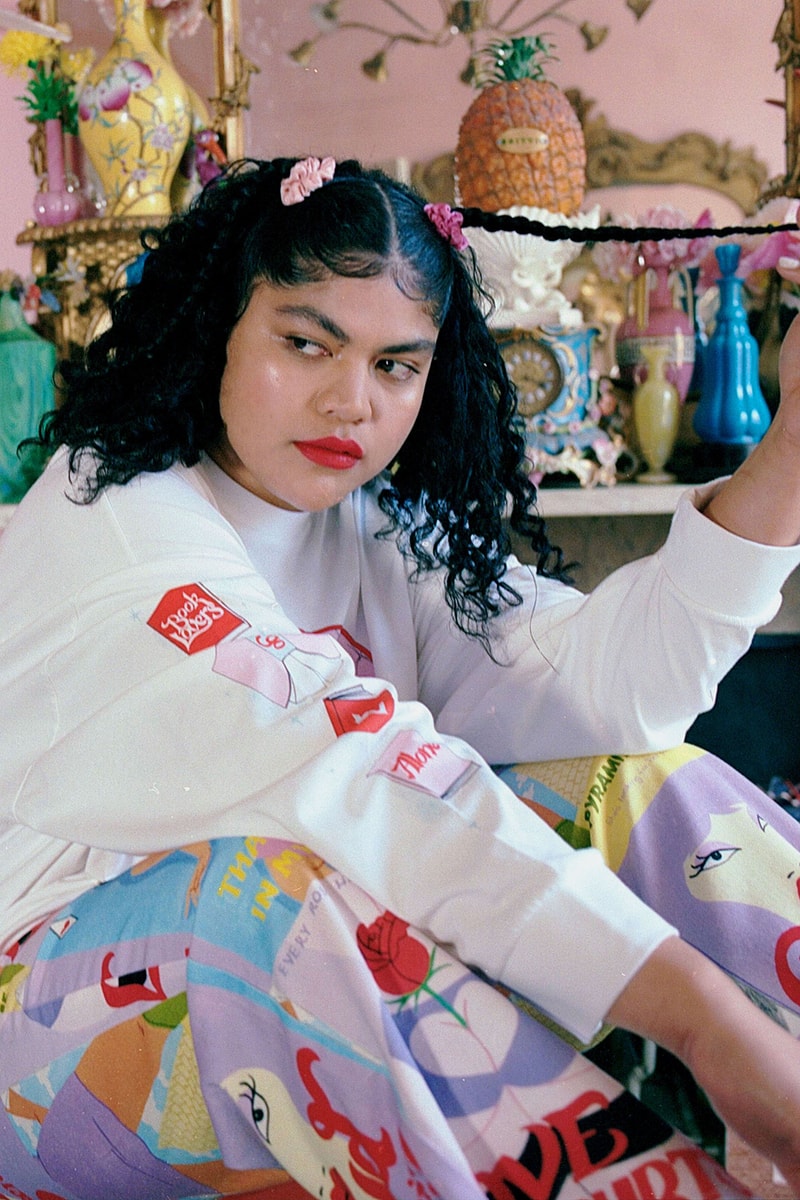 Laura Callaghan Lazy Oaf Book Lovers Never go to Bed Alone Collaboration Apparel Shirt Pants