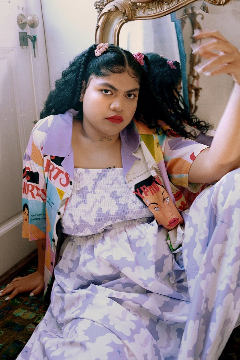 Laura Callaghan Lazy Oaf Book Lovers Never go to Bed Alone Collaboration Apparel Shirt Dress