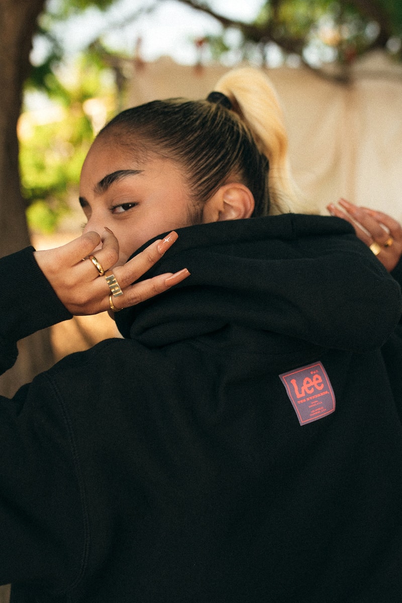The Hundreds Lee Apparel Collaboration hoodie