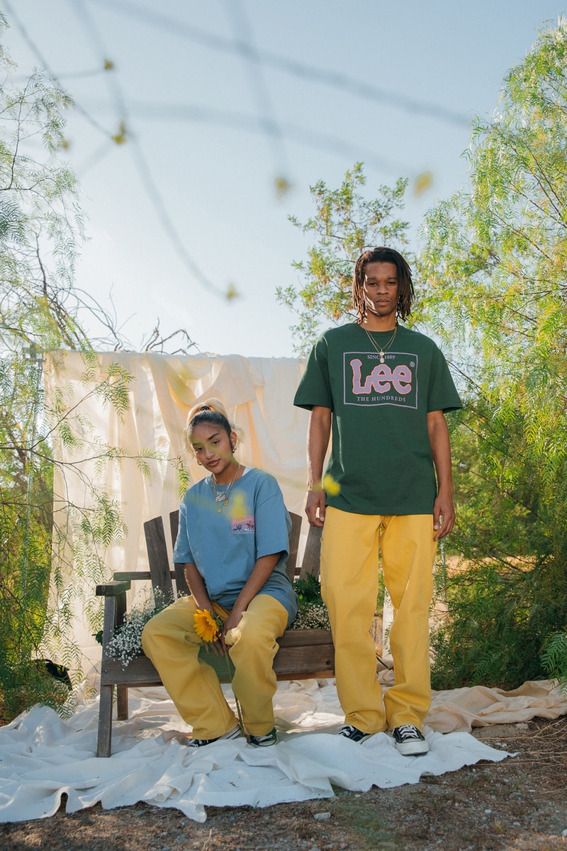 The Hundreds Lee Apparel Collaboration tee Pants