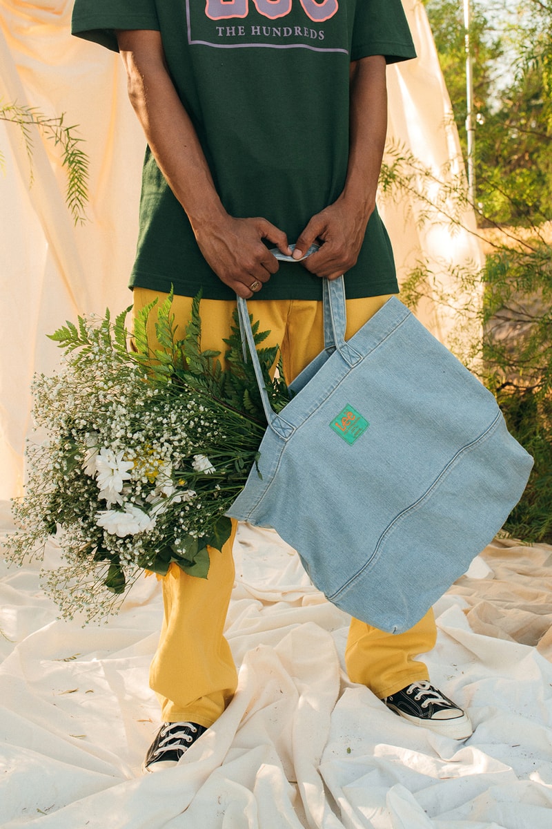 The Hundreds Lee Apparel Collaboration Tote Bag Pants tee