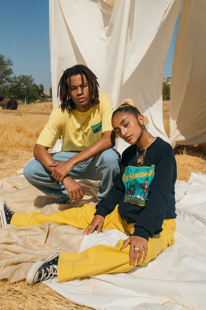 The Hundreds Lee Apparel Collaboration Crewneck Sweater Pants Tees