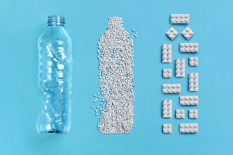 LEGO Trials a Sustainable New Brick Made From Recycled Plastic Bottles
