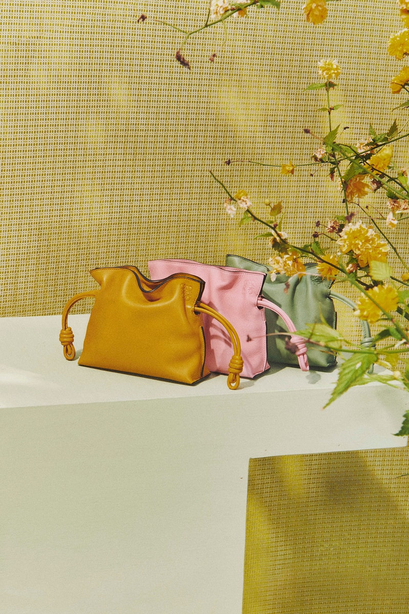 LOEWE Flamenco Nano Clutch bags Accessory orange Pink Green