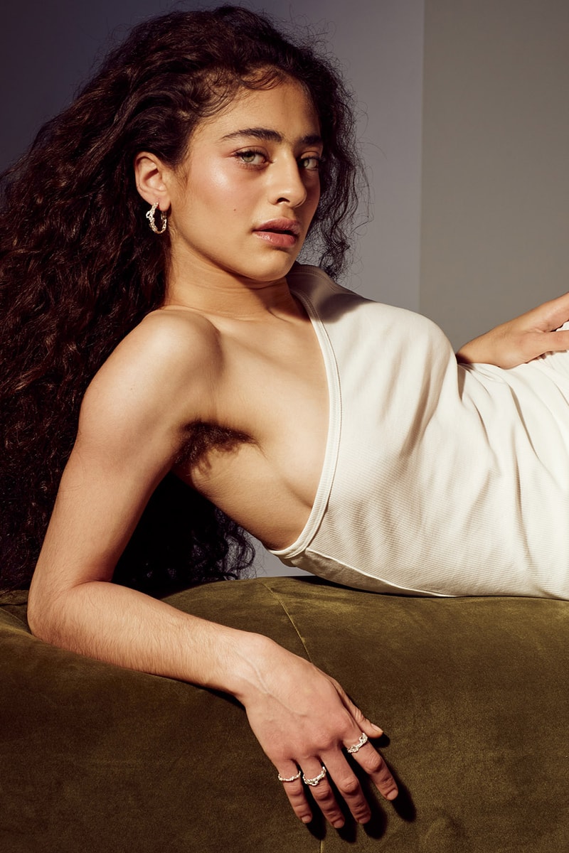 Loveless Lee Spring/Summer 2021 Jewelry Campaign Featuring Deba Hekmat Necklaces Earrings Rings Bracelets