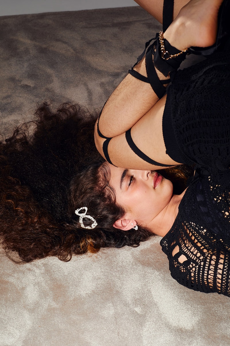 Loveless Lee Spring/Summer 2021 Jewelry Campaign Featuring Deba Hekmat Necklaces Earrings Rings Bracelets