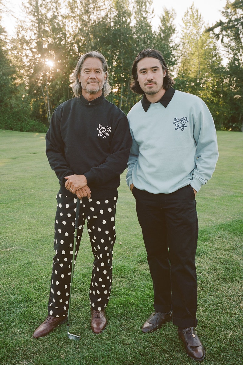 macklemore bogey boys golf lifestyle brand dalmatian collection sweatshirt pants