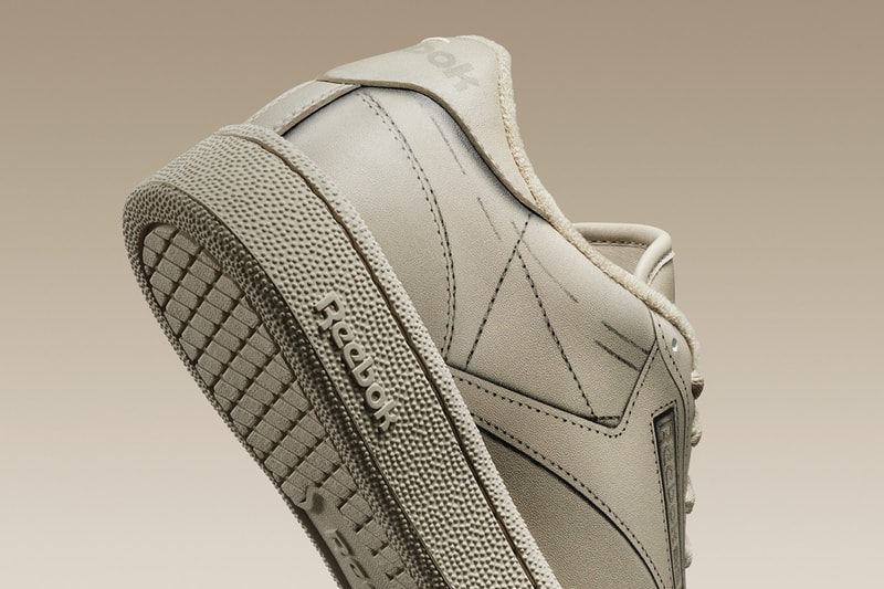 Maison Margiela Reebok Classic Leather Tabi Club C Natural Beige Tan Cream GX5141