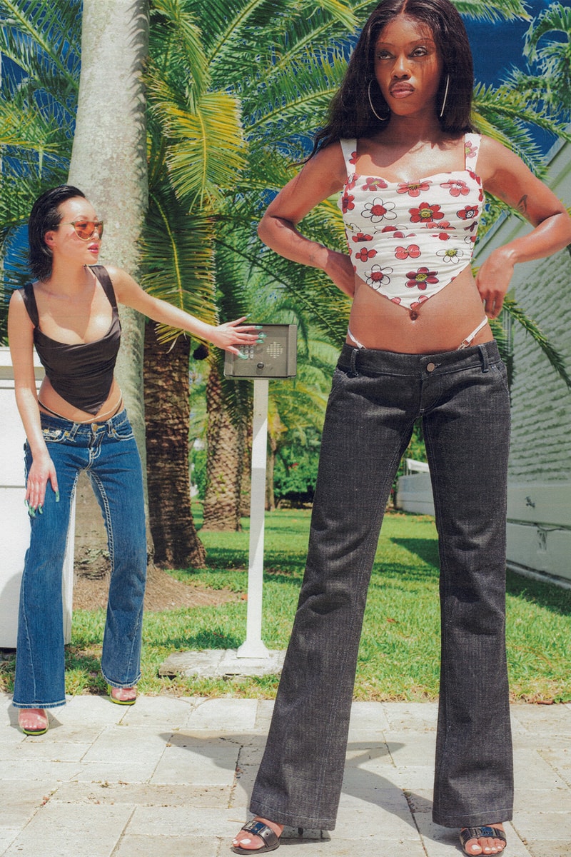 miaou swimwear summer collection sustainable corsets jeans pants