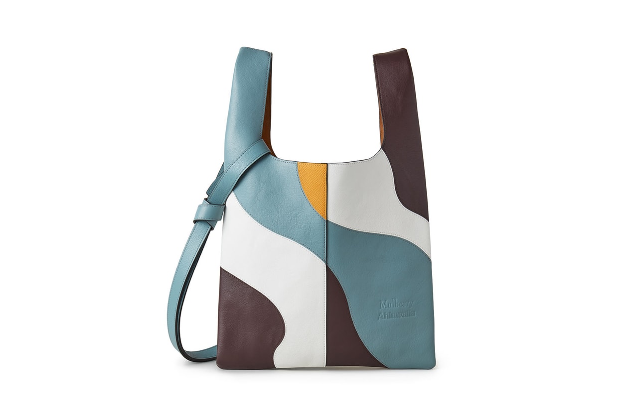 Mulberry x Priya Ahluwalia Capsule Collection SS22 Tote Bag Scarves